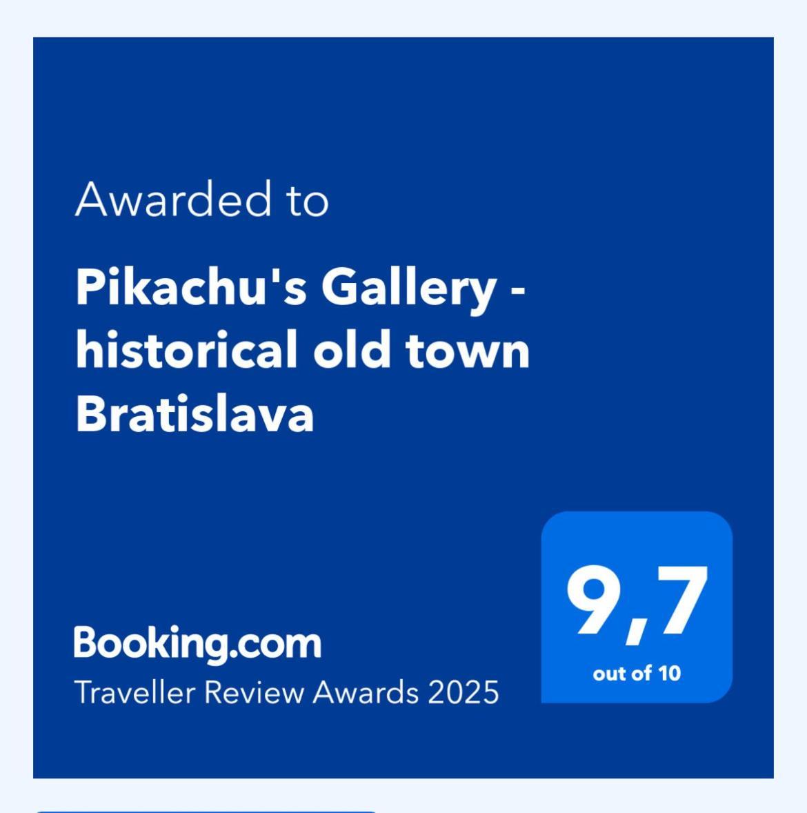 Pikachu'S Gallery - Historical Old Town Bratislava Exterior foto
